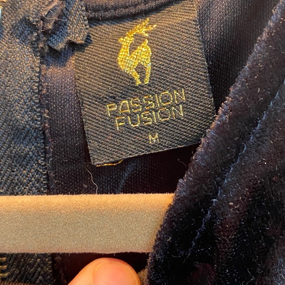 Passion Fusion from LF long black lace dress size medium - Picture 2 of 10